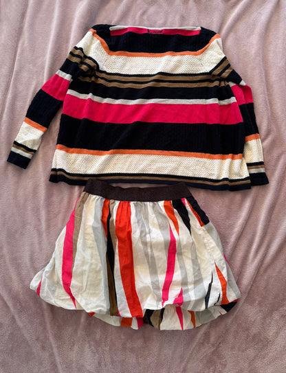 Cute sweater, bubble skirt and socks set  (size 10), Kids 10