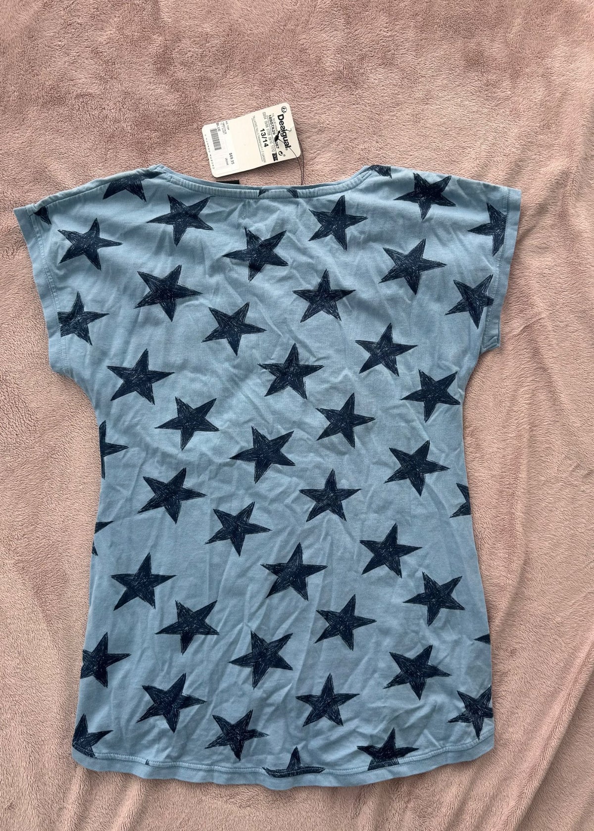 Size 13/14 Desigual t shirt with flippy sequins, Kids 14