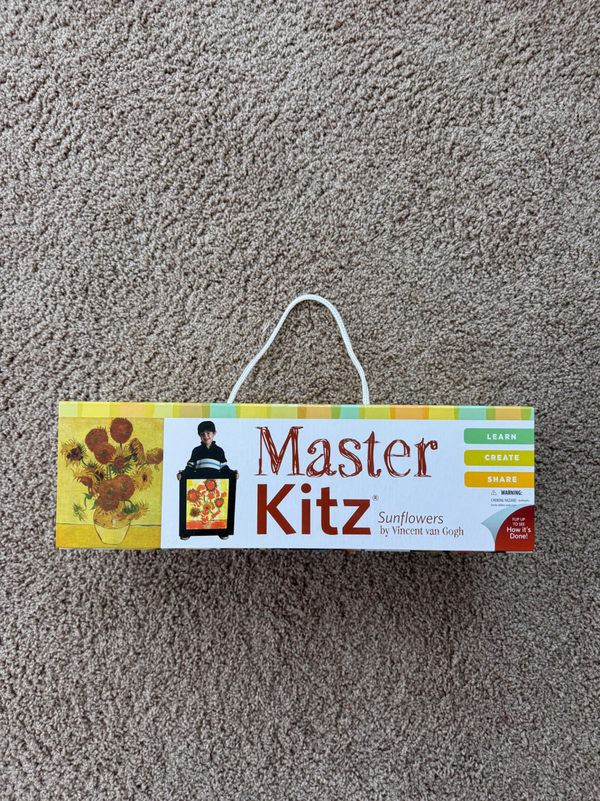 New Painting Kit: Van Gogh Sunflowers (retail new $34.95)