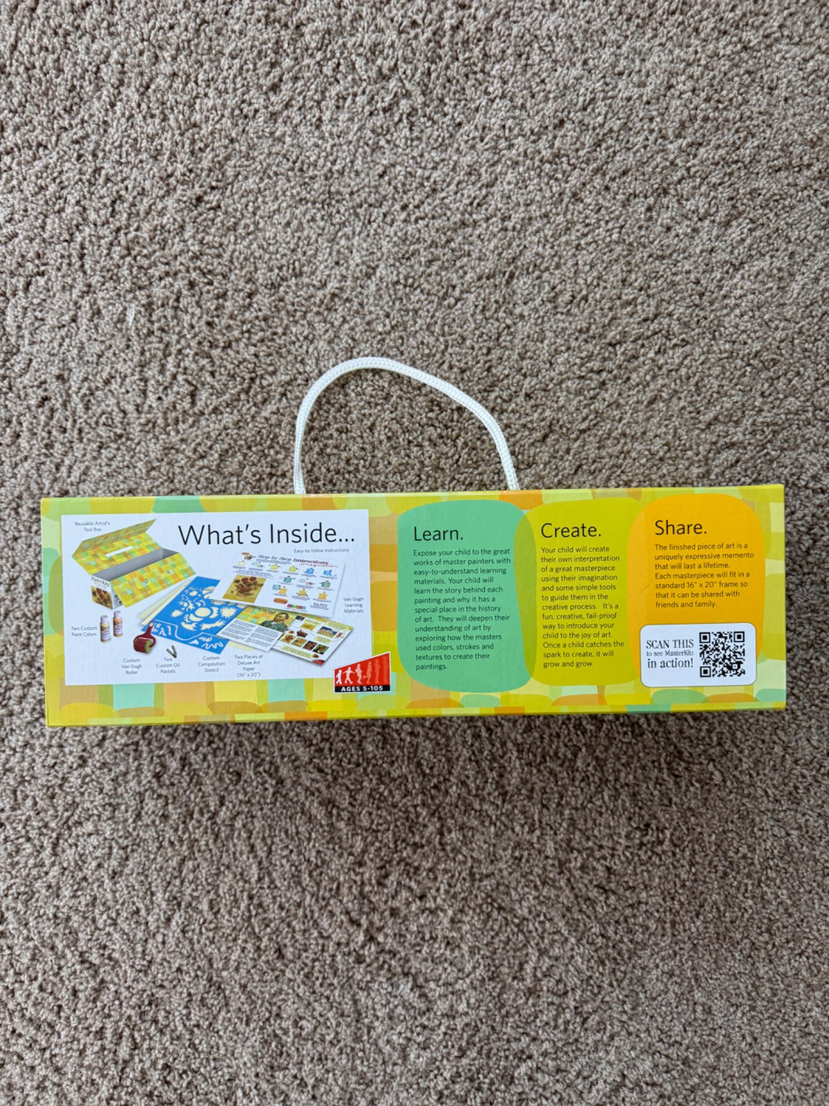 New Painting Kit: Van Gogh Sunflowers (retail new $34.95)