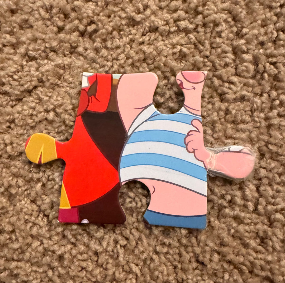 Jake the pirate piggy bank, book and puzzle set