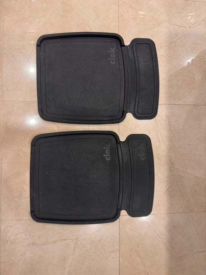 2  seat protectors (brand Clek)