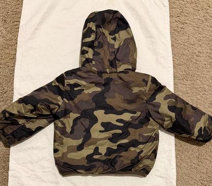 The North Face Camo Reversible Puffer Coat 6-12M, Kids 12 Month (9-12M)