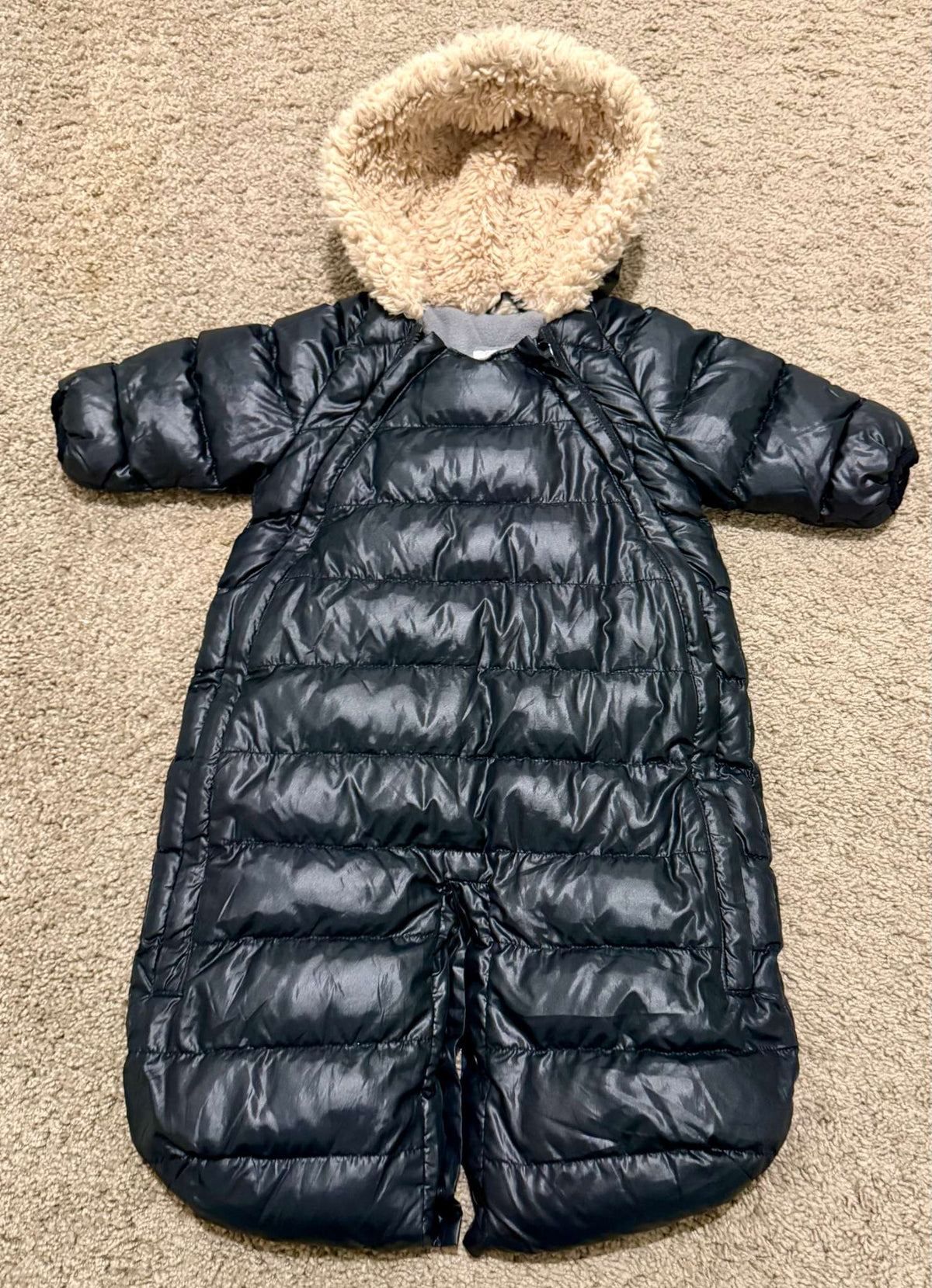 7AM Enfant Doudoune Convertible Snowsuit, Kids 3 Month (0-3M)