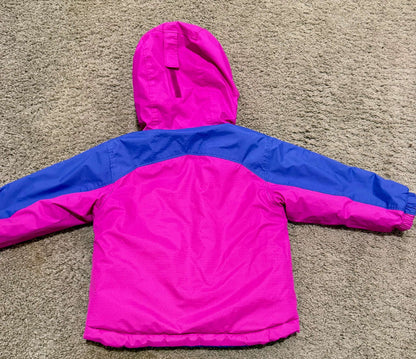 Columbia Pink and Purple Reversible Jacket 2T, Kids 2T