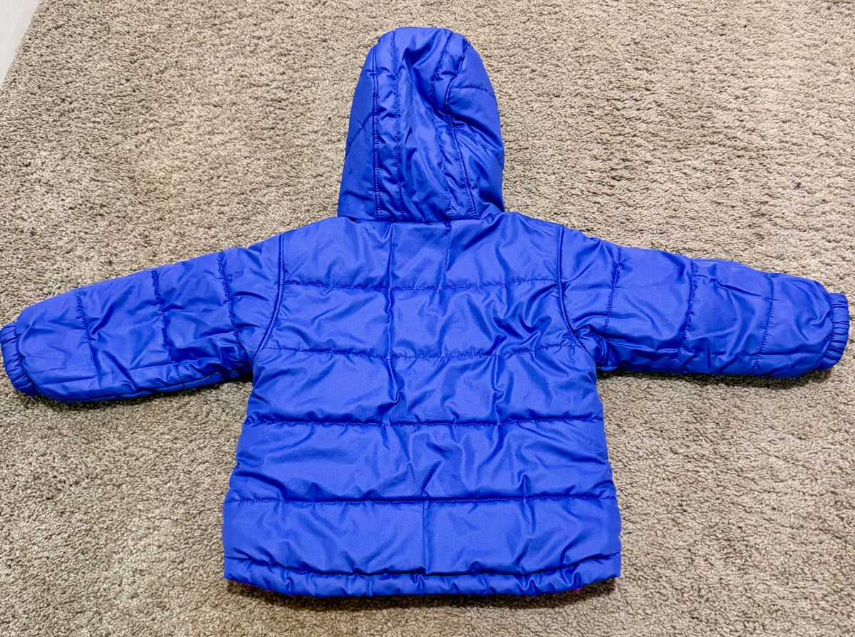 Columbia Pink and Purple Reversible Jacket 2T, Kids 2T