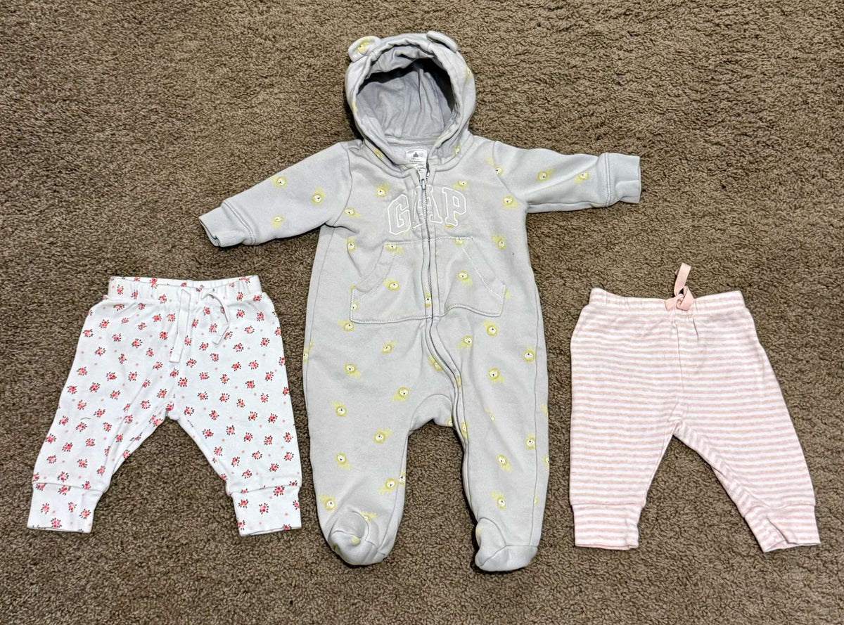 BabyGap 0-3M Girl Bundle, Kids 3 Month (0-3M)