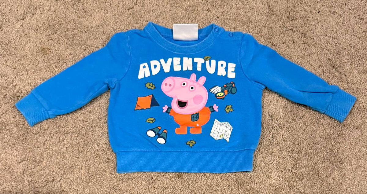 George Pig (Peppa Pig) approx 2T, Kids 24 Month (18-24M)