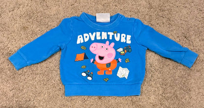 George Pig (Peppa Pig) approx 2T, Kids 24 Month (18-24M)