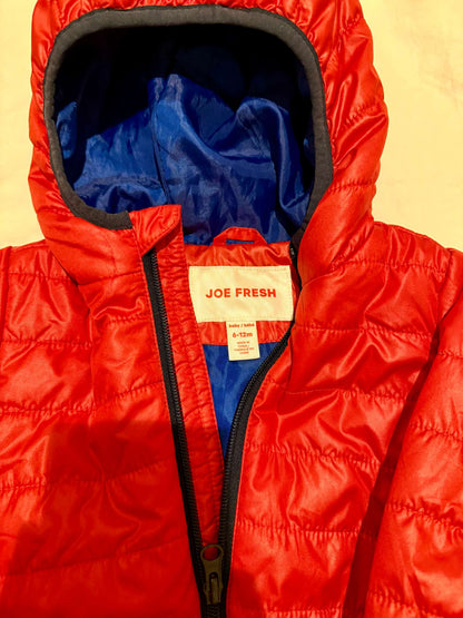 Joe Fresh 6-12M Light Puffer Jacket, Kids 12 Month (9-12M)
