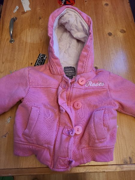 Roots pink sweater 6 to 12 months , Kids 12 Month (9-12M)
