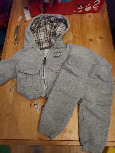 12 month Grey outfit