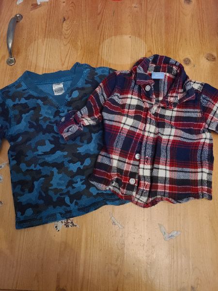 0 to 3 month long sleeve shirts