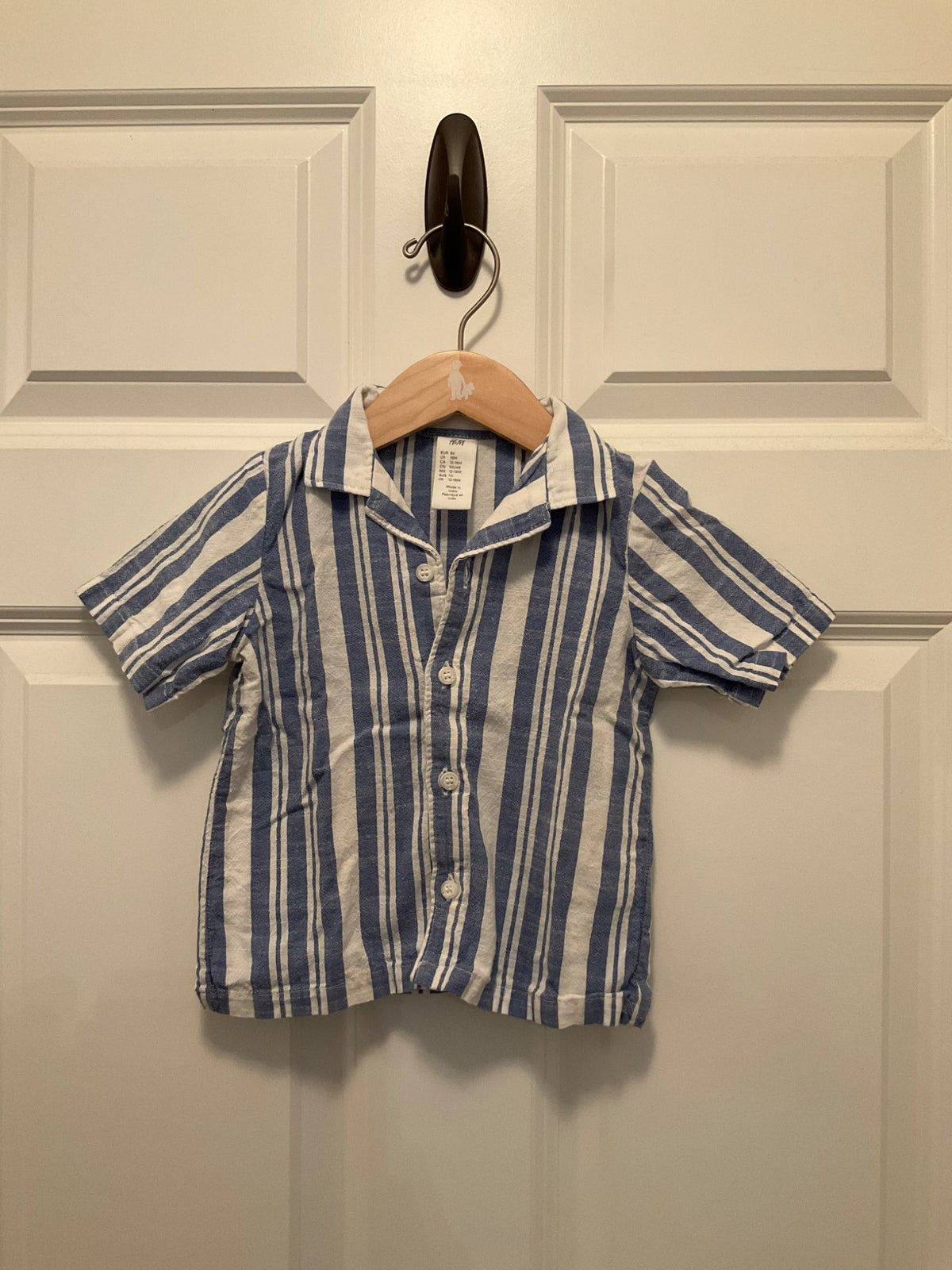 Matching Linen Shirt and Short Set - Size 18-24 months, Kids 24 Month (18-24M)