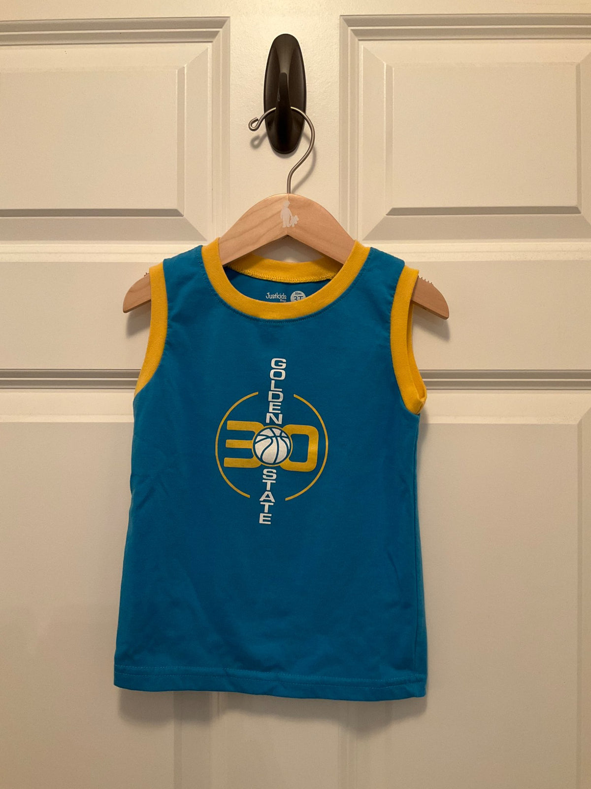Matching Cotton Golden State Tank & Short Set - Size 2/3, Kids 2T
