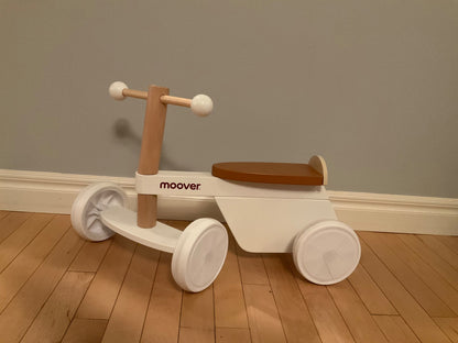 Moover Ride-on Bike 4 wheels White