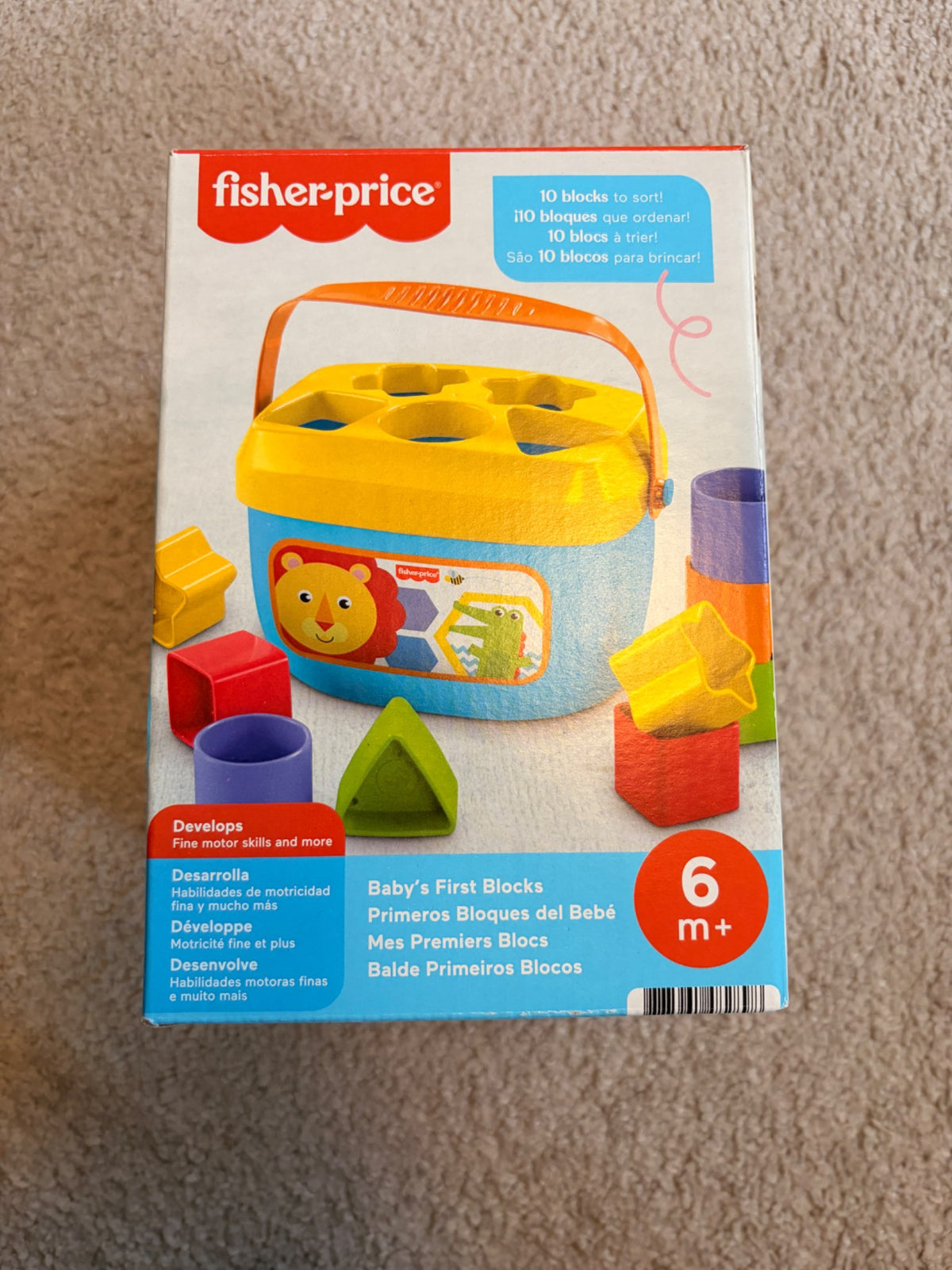 Baby’s first blocks