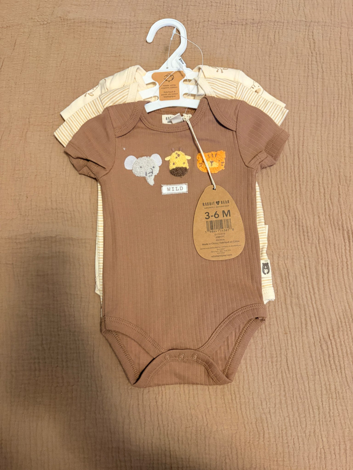 NWT 3 onesies, Kids 6 Month (3-6M)