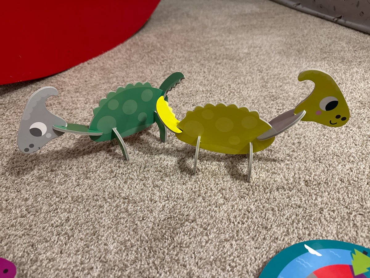 Two dinosaur games