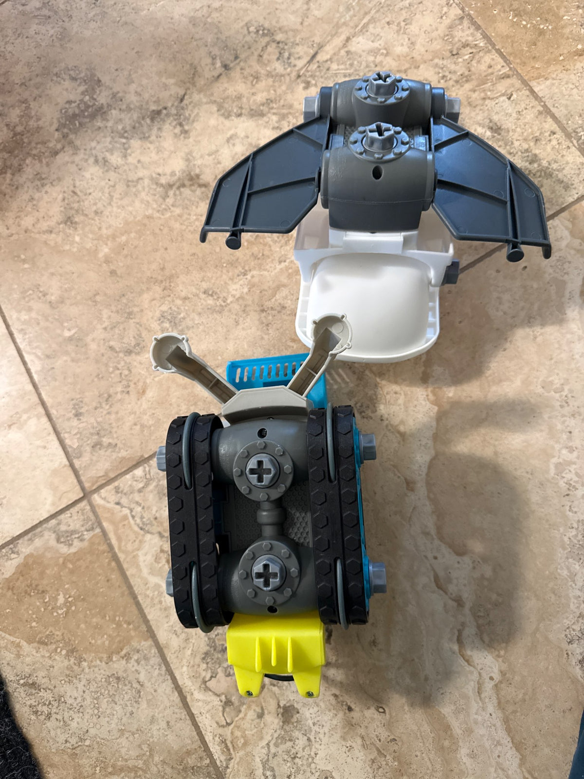 Interchangeable rocket and truck