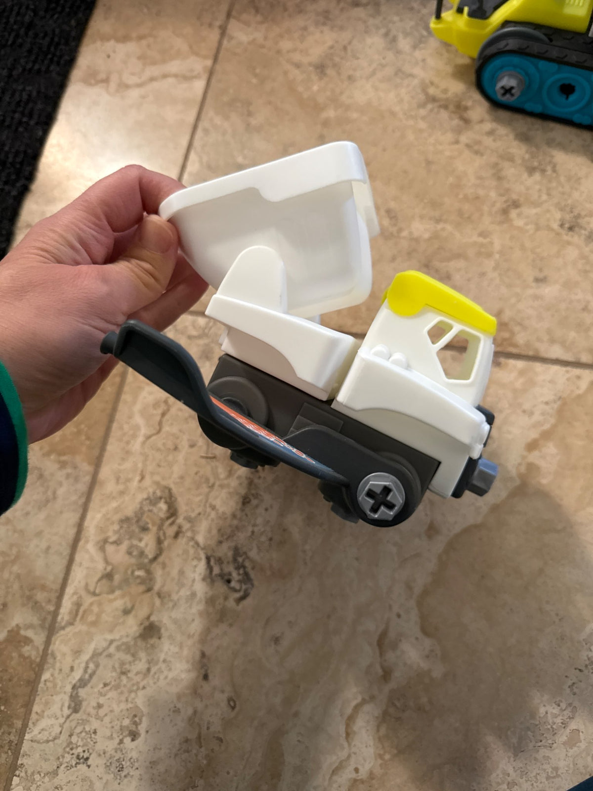 Interchangeable rocket and truck