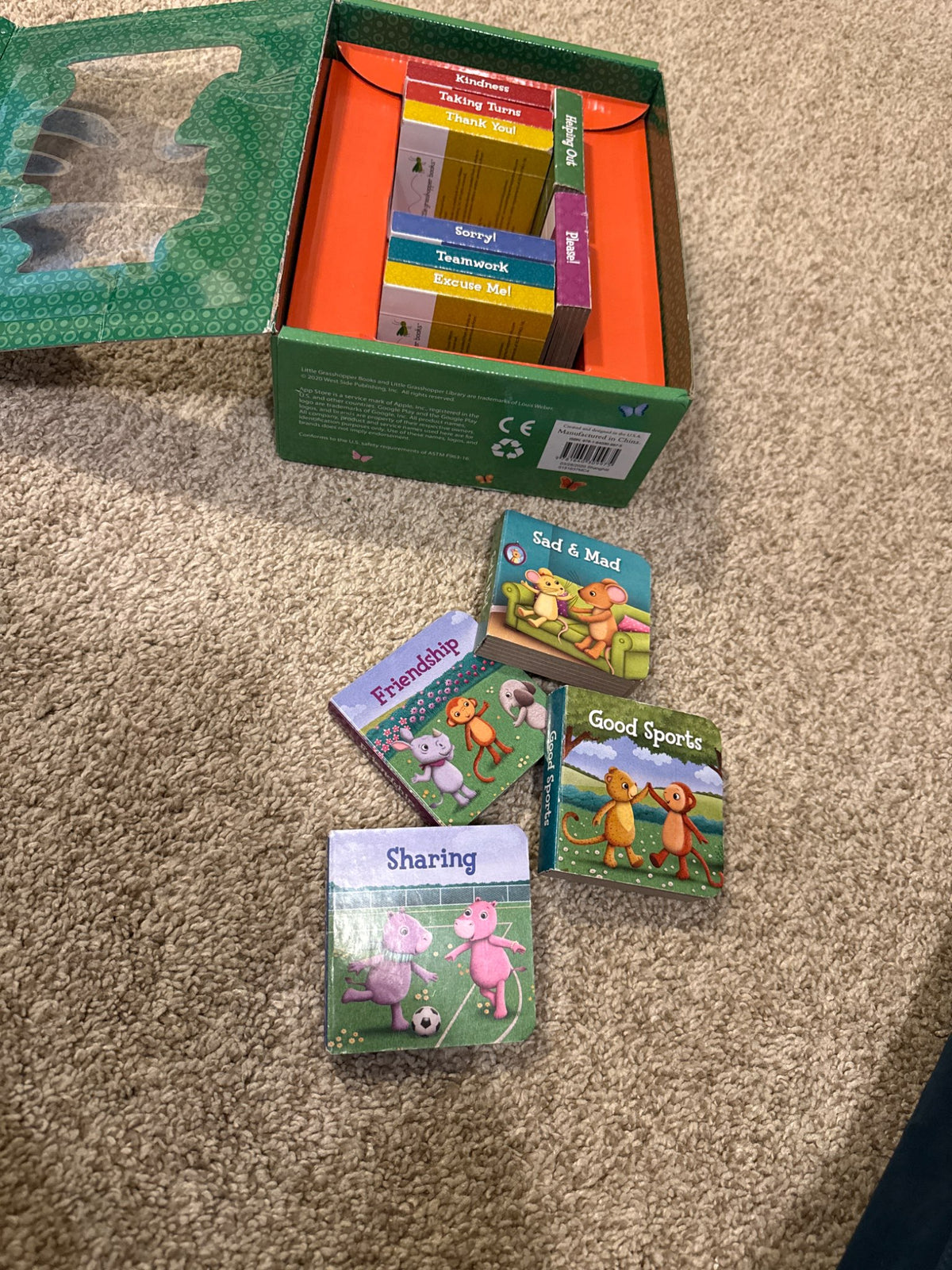 Being Kind 12 mini board books