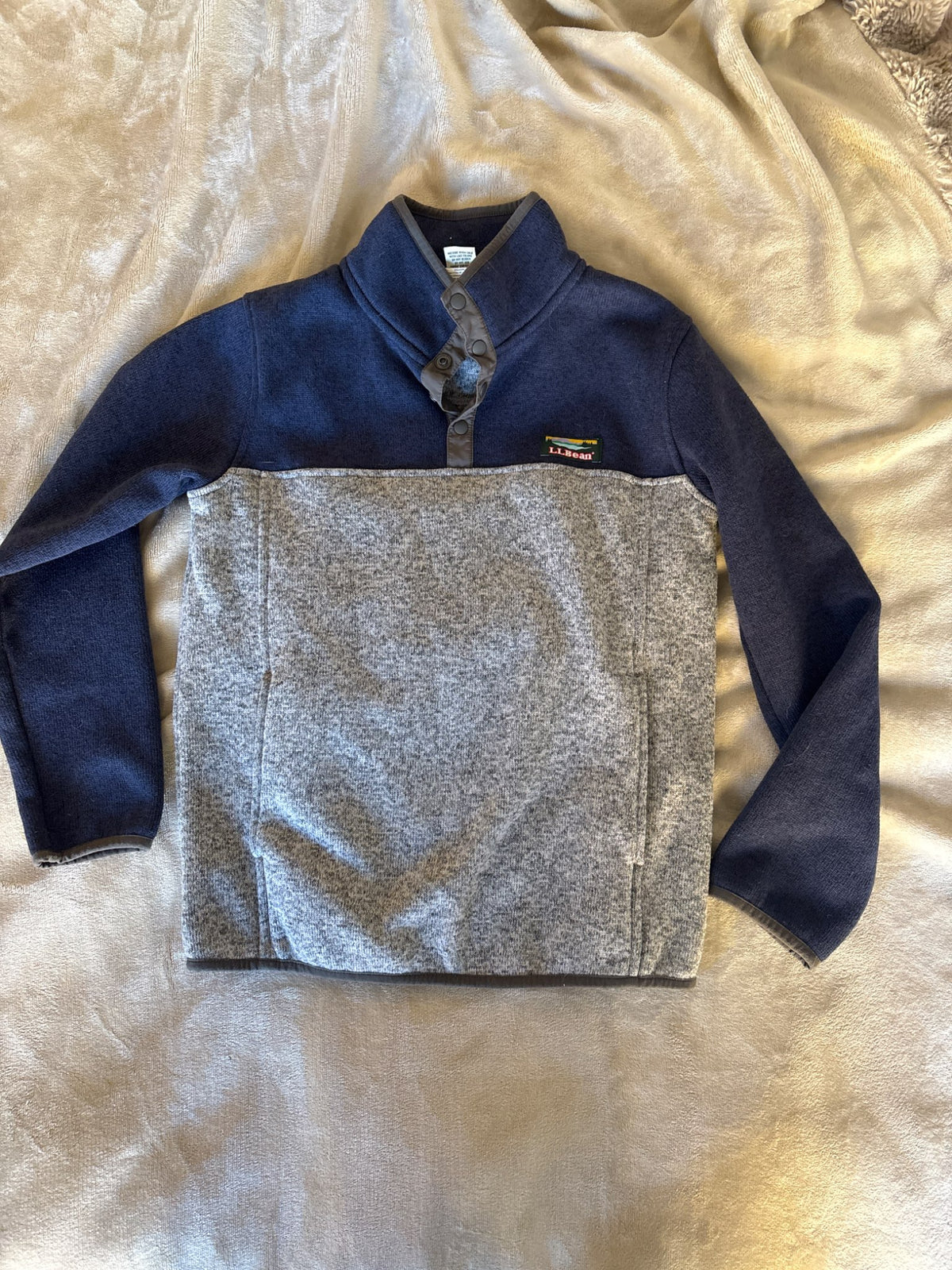 LL bean warm pullover , Kids 10