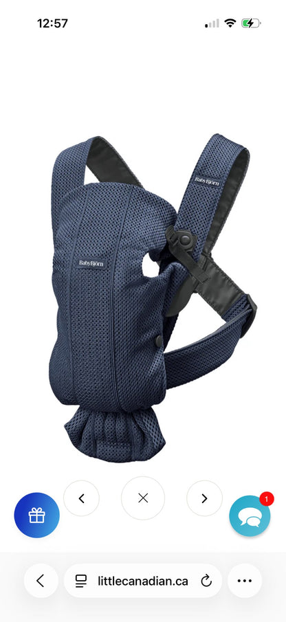 Baby Bjorn carrier mini