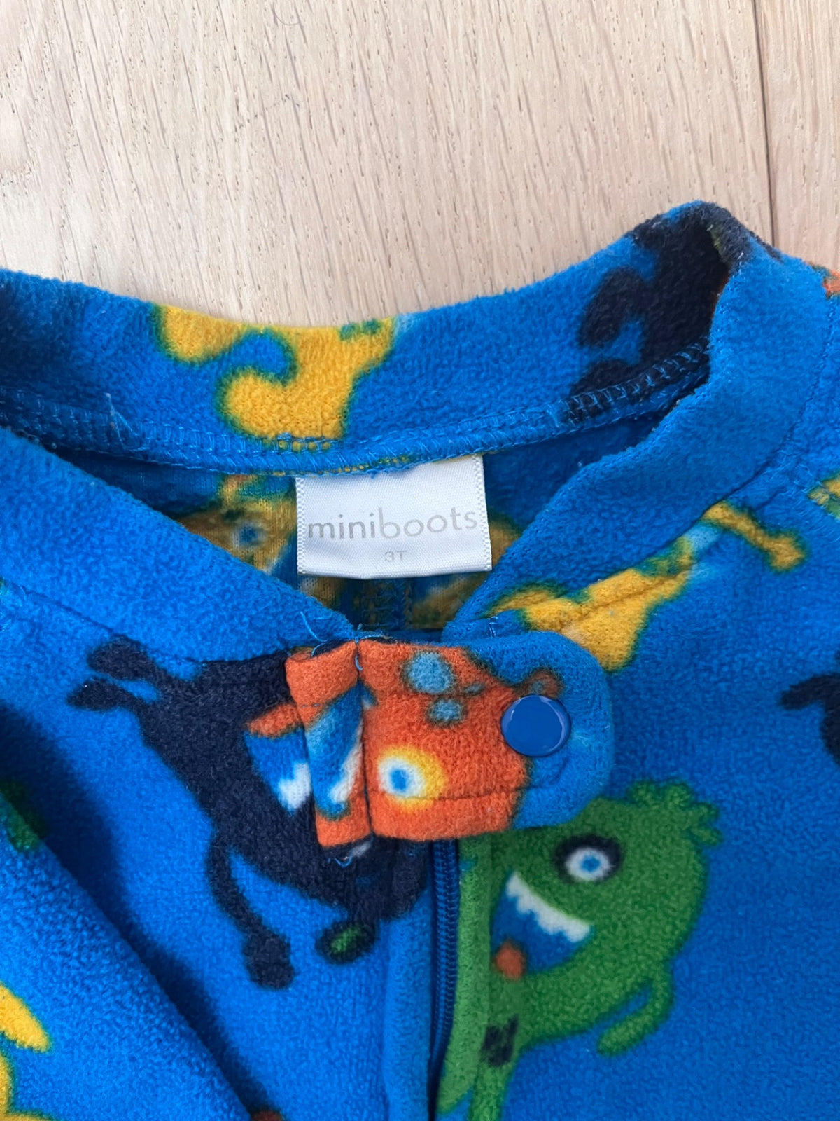 2 Pairs of Boys 3T Fleece Zip Pyjamas   , Kids 3T