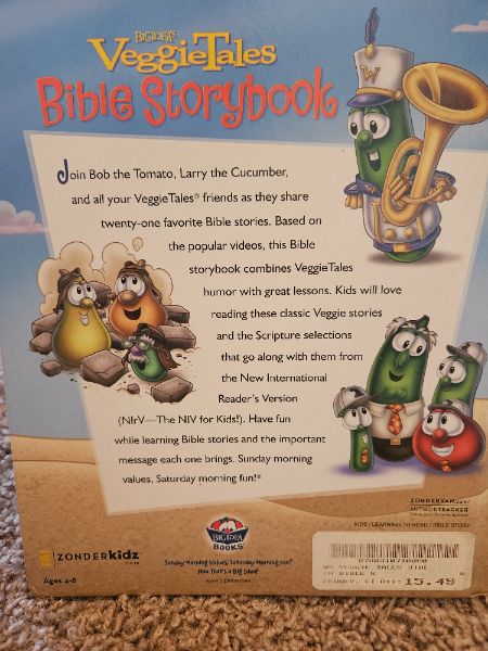 Veggie Tales books x 2