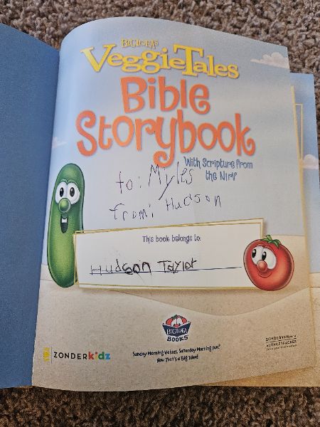 Veggie Tales books x 2