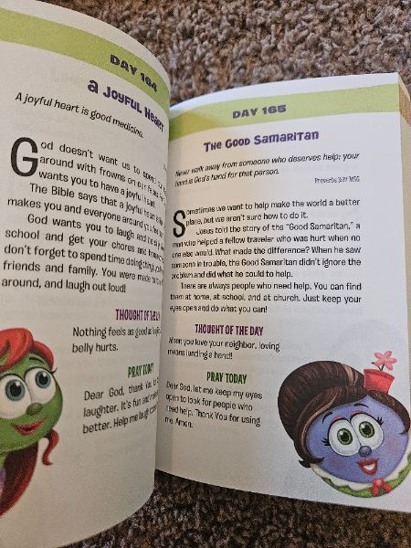 Veggie Tales books x 2