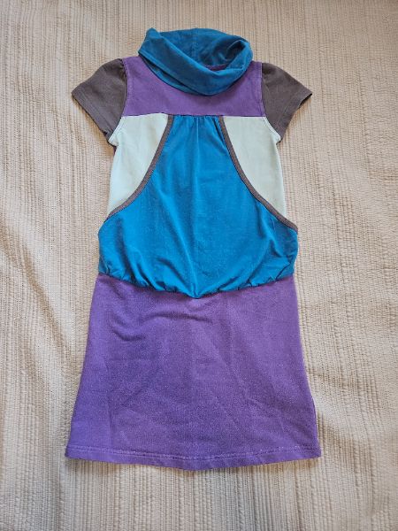 Girls dress, purple, sz 8, peekaboo Beans , Kids 7 & 8 (small)