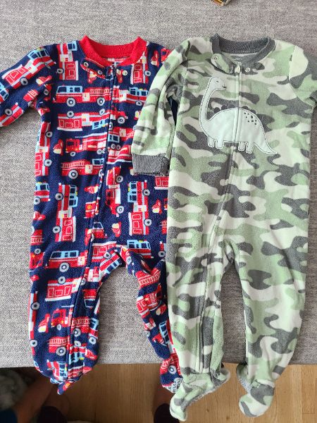 18 month fleece sleepers