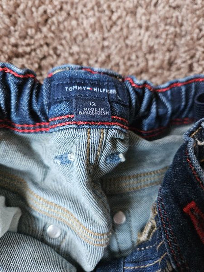 Boys jeans, blue, size 12, Tommy Hilfiger, Kids 12 & 14 (large)