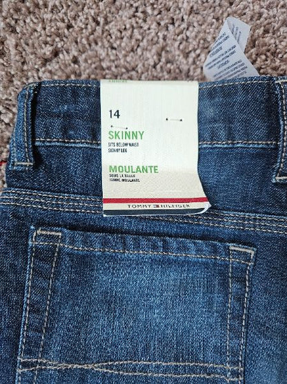 Boys jeans, blue, size 14, Tommy Hilfiger, Kids 12 & 14 (large)