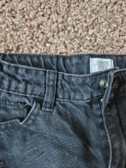 Girls shorts, black, size 12, Armani , Kids 12 & 14 (large)