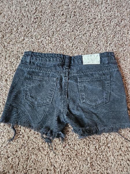 Girls shorts, black, size 12, Armani , Kids 12 & 14 (large)