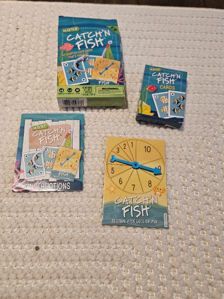 Card games x 2, ages 4-6