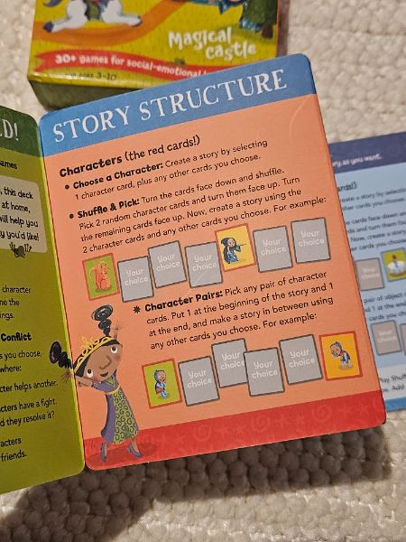 Build a story cards × 2 , ages 3+