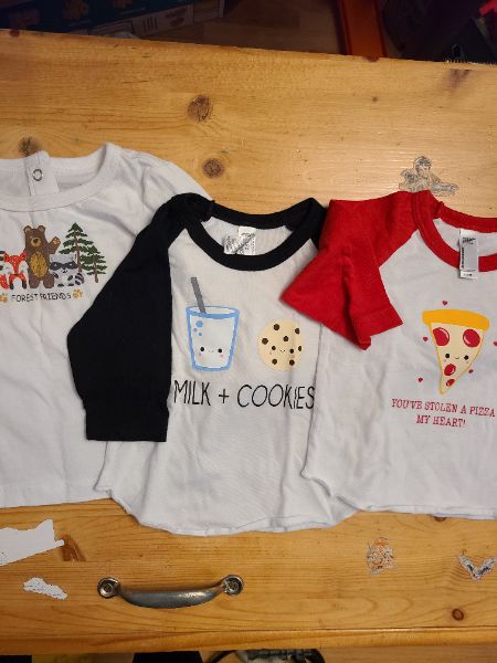 3 to 6 month long sleeve shirts, Kids 6 Month (3-6M)