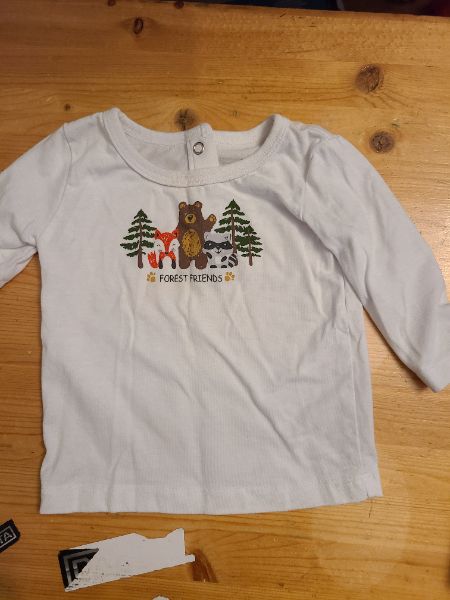 3 to 6 month long sleeve shirts, Kids 6 Month (3-6M)