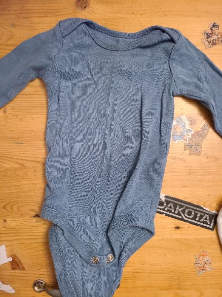 3 to 6 month long sleeve onsies 3pc, Kids 6 Month (3-6M)