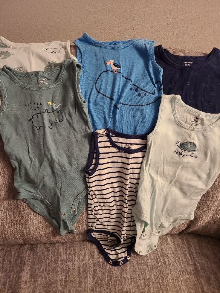 18 month no sleeve onsies