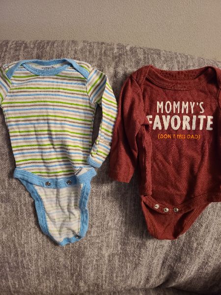 Newborn long sleeve onsies, Kids Newborn