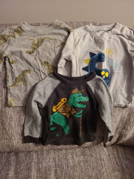 12 to 18 month long sleeve shirts