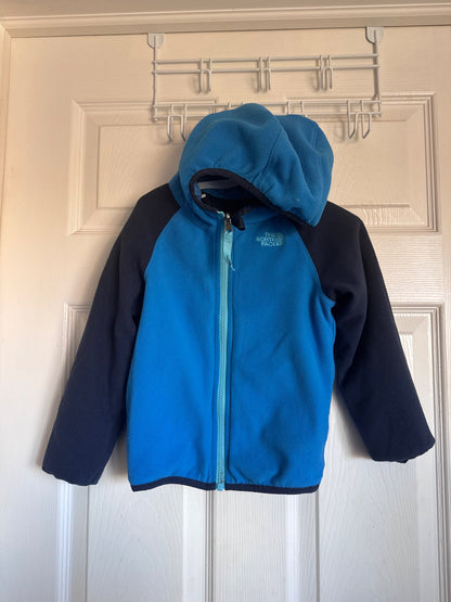 The North Face 4T reversible coat (blue/navy), Kids 4/4T