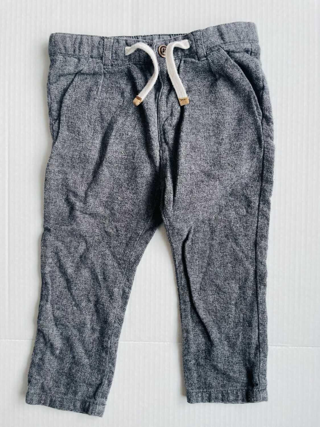 Zara great dress slacks 18-34 month (dk grey), Kids 24 Month (18-24M)