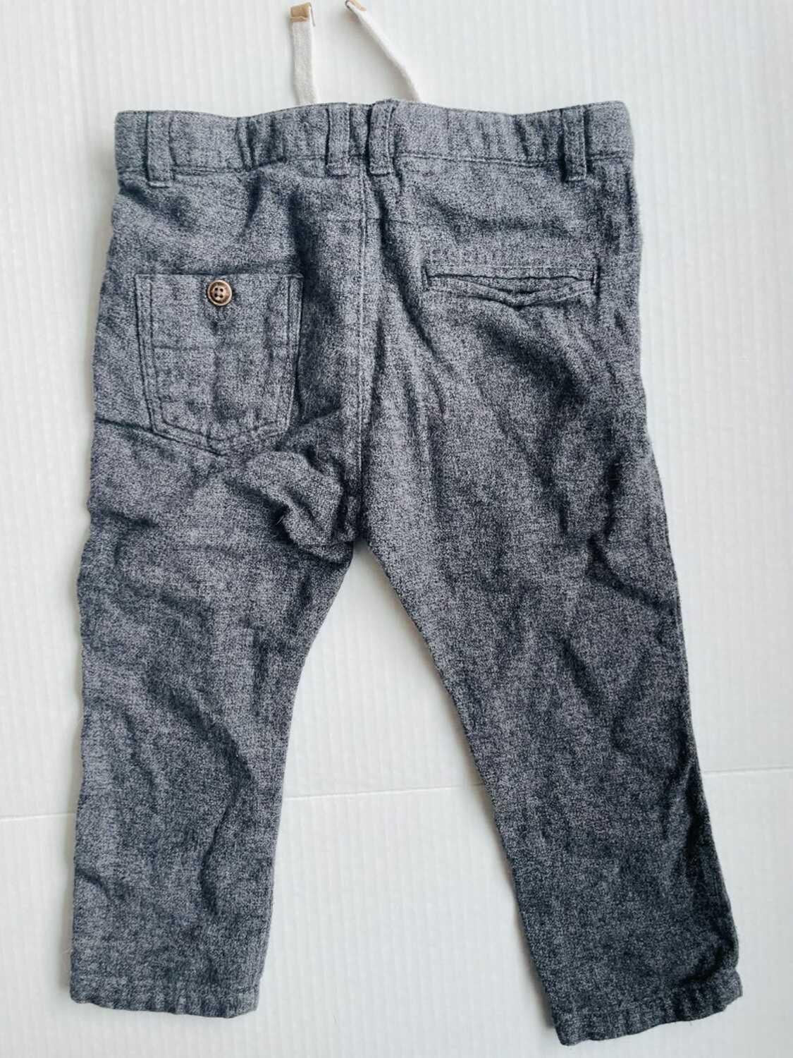 Zara great dress slacks 18-34 month (dk grey), Kids 24 Month (18-24M)