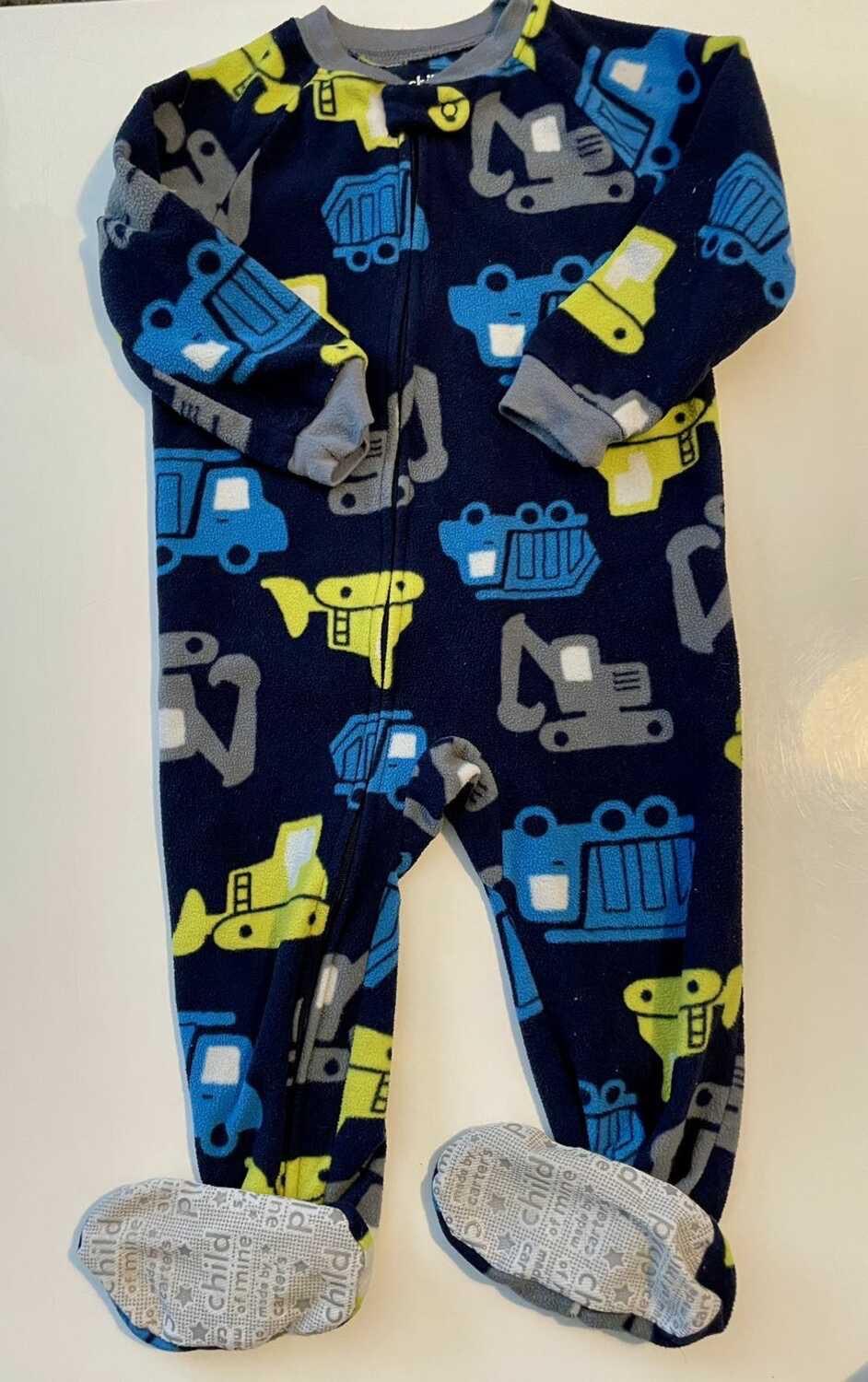 Lots of 5 footed fleece pajamas 2T, Kids 2T